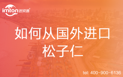 如何從國外進(jìn)口松子仁