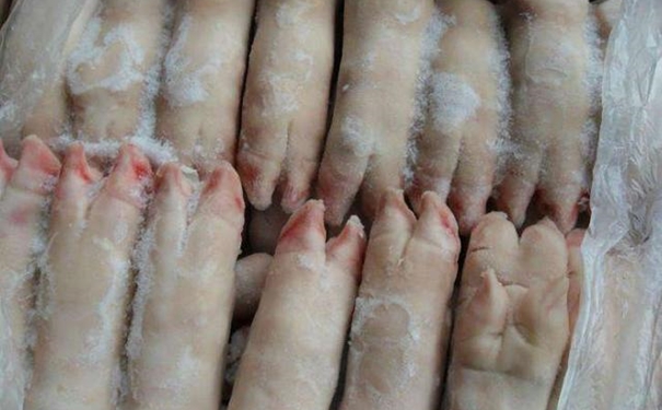 冷凍豬蹄進口報關的注意事項 冷凍豬蹄進口報關